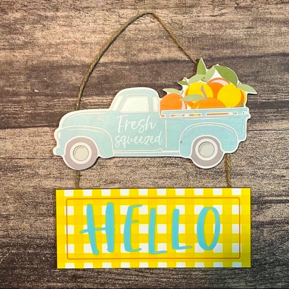 🍊 FRESH ORANGES FARM TRUCK SIGN 🍊